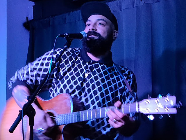 Hermz Macu at Two Bridges Luncheonette on April 4 (photograph by Ira Zadikow)