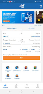 Cara Pembatalan Tiket Kereta Api Secara Online (Cancellation)