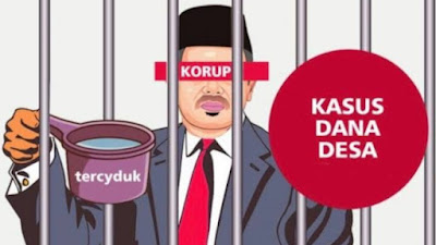 Terjerat kasus Korupsi Dana Desa, Mantan Kades dan Bendahara ditahan