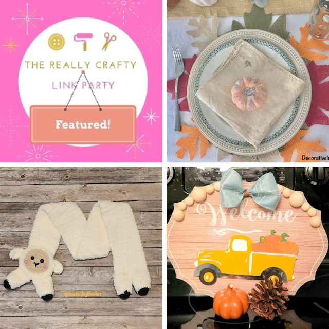 The Really Crafty Link Party #329 featured posts