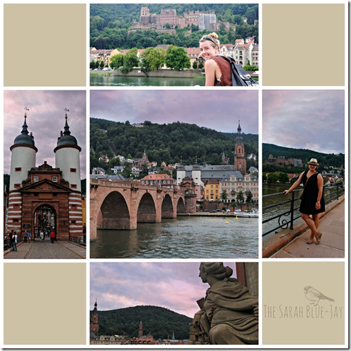 Photos from the Old Bridge in Heidelberg