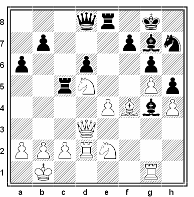 Posición de la partida de ajedrez Coen Zuidema - Istvan Bilek (Torneo de la Habana, 1966)
