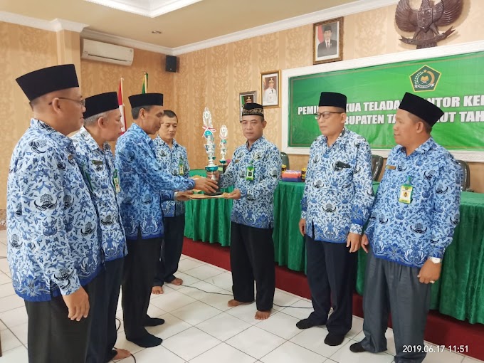 KUA Tambang Ulang Terpilih Sebagai KUA Teladan Tanah Laut