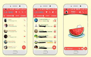 Watermelon Theme For YOWhatsApp & Fouad WhatsApp By Leidiane