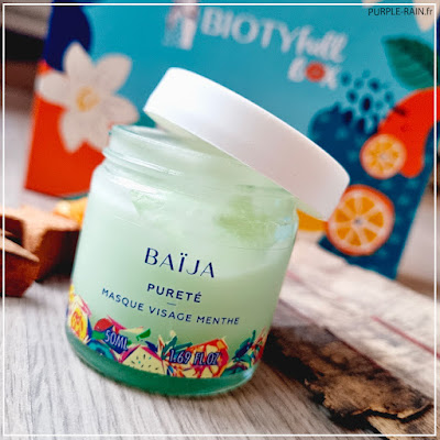 BiotyfullBox Masque cocooning Visage • Baïja