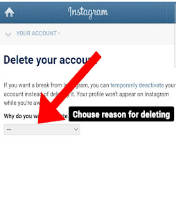 How to permanently delete you Instagram account