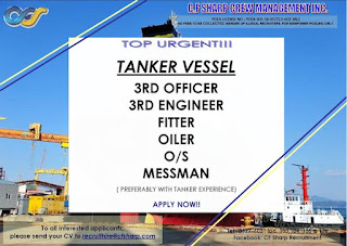 tanker ship job
