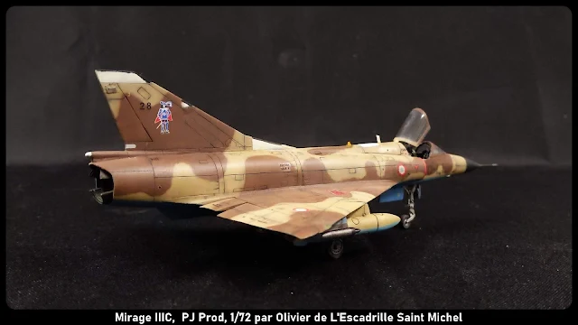 Mirage IIIC livrée Djibouti de PJ Production au 1/72