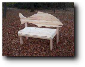 Salmon Fish Bench Woodworking Plans