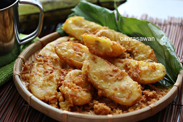 Pisang Goreng Tepung Rangup ~ Resepi Terbaik