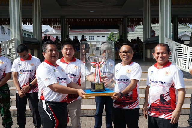 Buka Pekan Olahraga Kelurahan Kota Tebing Tinggi Tahun 2023, Pj Walikota Sampaikan Ini