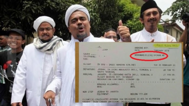 Resmi, Habib Rizieq Tidak Jadi Pulang ke Indonesia Hari Ini