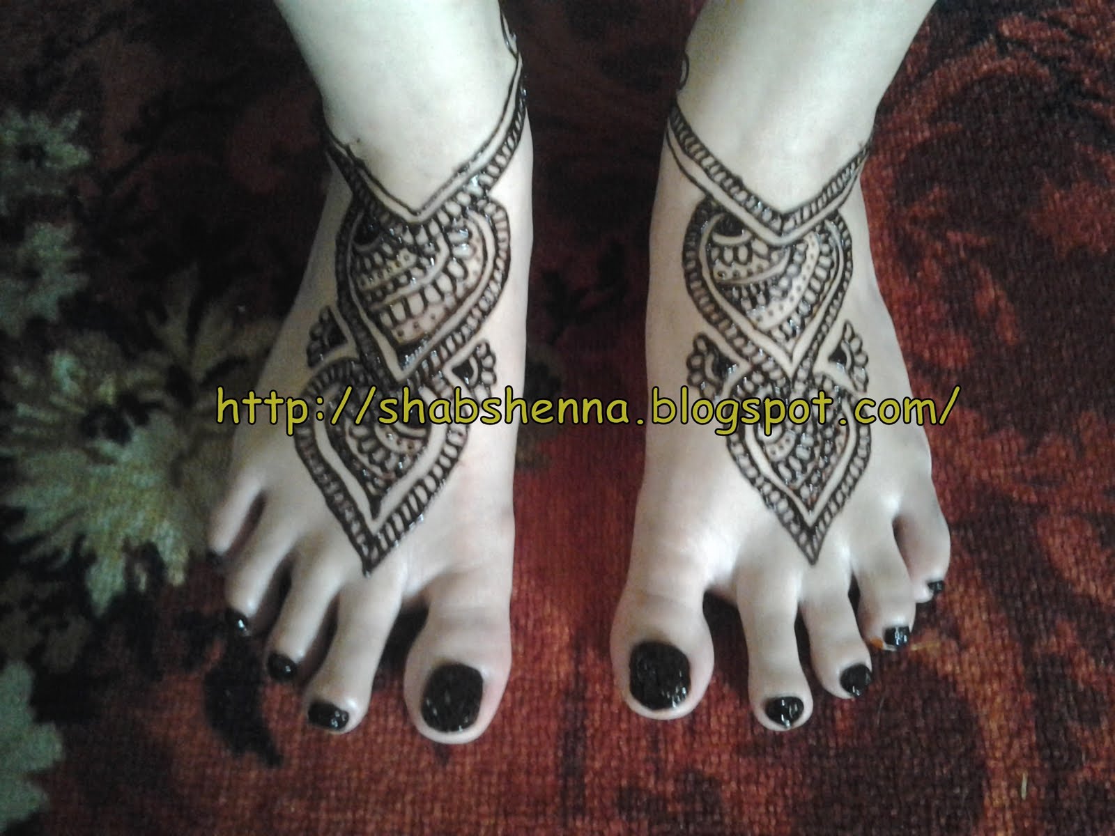 Gambar Lengkap Henna Untuk Kaki Paling Fenomenal Teknik