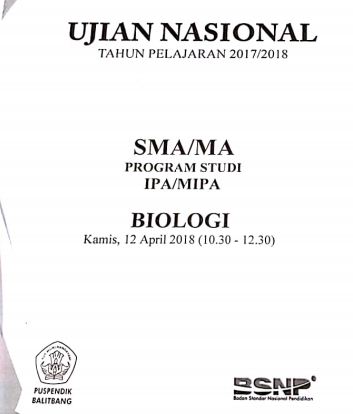 Pembahasan Soal Un Biologi Sma Tahun 2018 Blog Pak Pandani