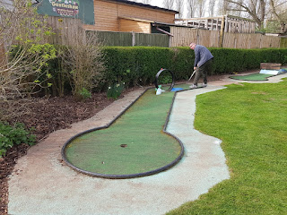Crazy Golf at Fletchers Family Garden Centre in Eccleshall, Stafford