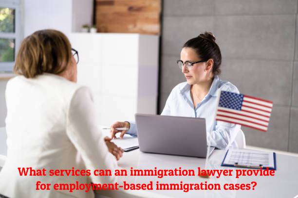 What services can an immigration lawyer provide for employment-based immigration cases?