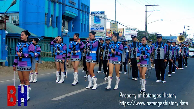 A marching band during a fiesta in Batangas.