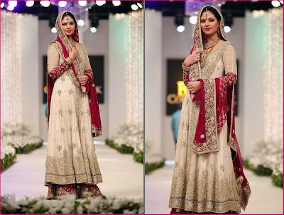 Hina Khan Latest Fashion Bridal Wear 
