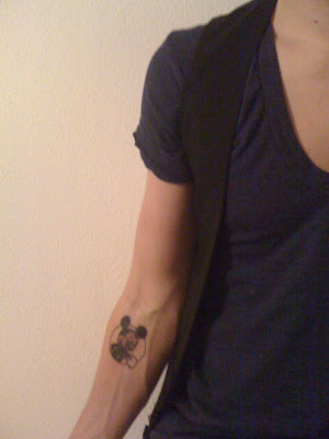 new mickey mouse tattoo: