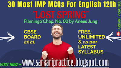 THE-LOST-SPRING-MCQs