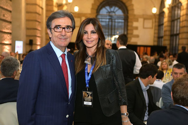 Ilaria Petitto and Riccardo Cotarella