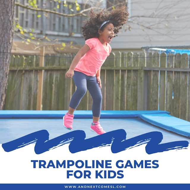 Trampoline games for kids