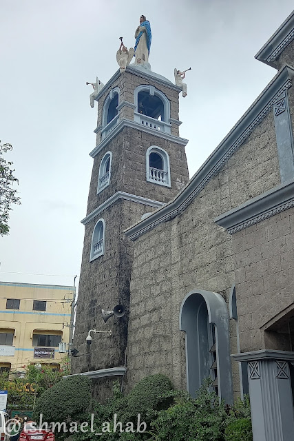 Belfry of Immaculate Conception Church in Marikina