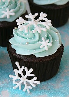 Cupcakes o Magdalenas de Navidad, parte 1