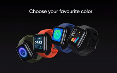 Colour straps in Realme Smartwatch
