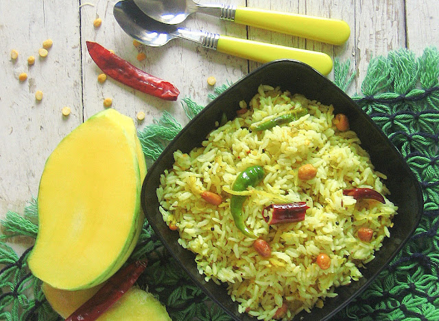 how to make mango rice