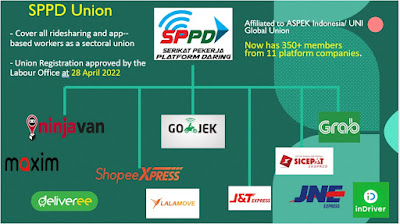 SPPD akan menaungi banyak pekerja platform daring di Indonesia dengan asumsi keanggotaan lebih dari 10.000