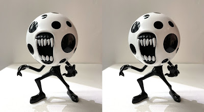 Jawbreaker Domino Edition Vinyl Figure by Alex Pardee x Harman Projects