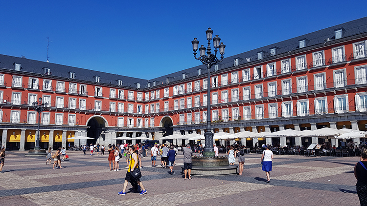 Plaza Mayor à Madrid