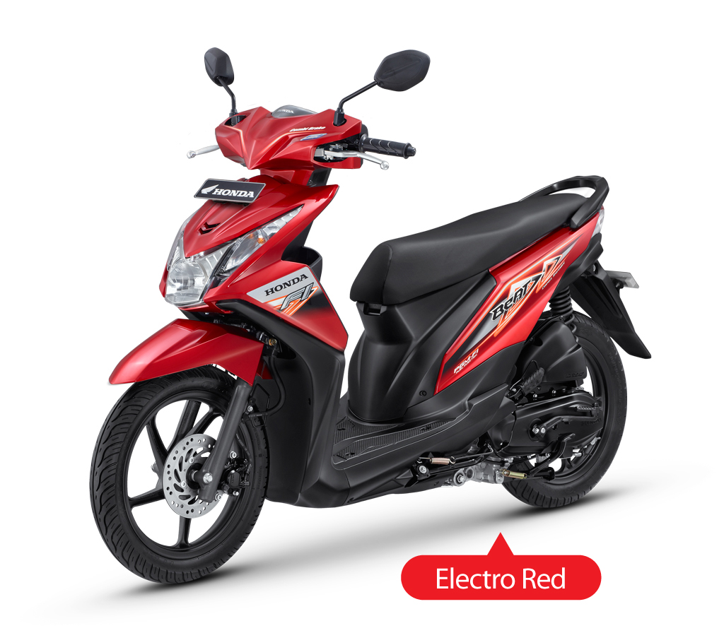 Kumpulan Modifikasi Motor Matic Beat Warna Merah Terbaru Dunia Motor