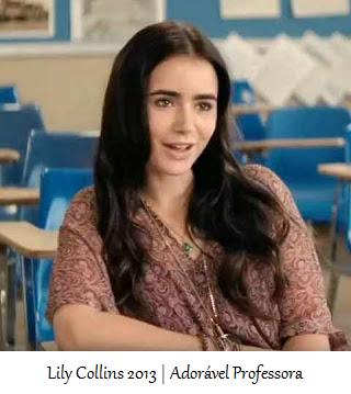 Lily Collins 2013 - Adorável Professora