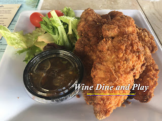 Fried chicken tenders at the Tradewinds resort on St. Pete Beach