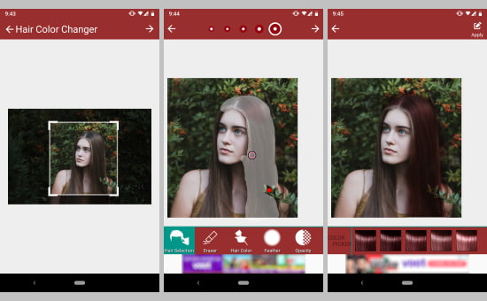 5 Aplikasi  Pengubah Warna  Rambut  Gratis Di Android 