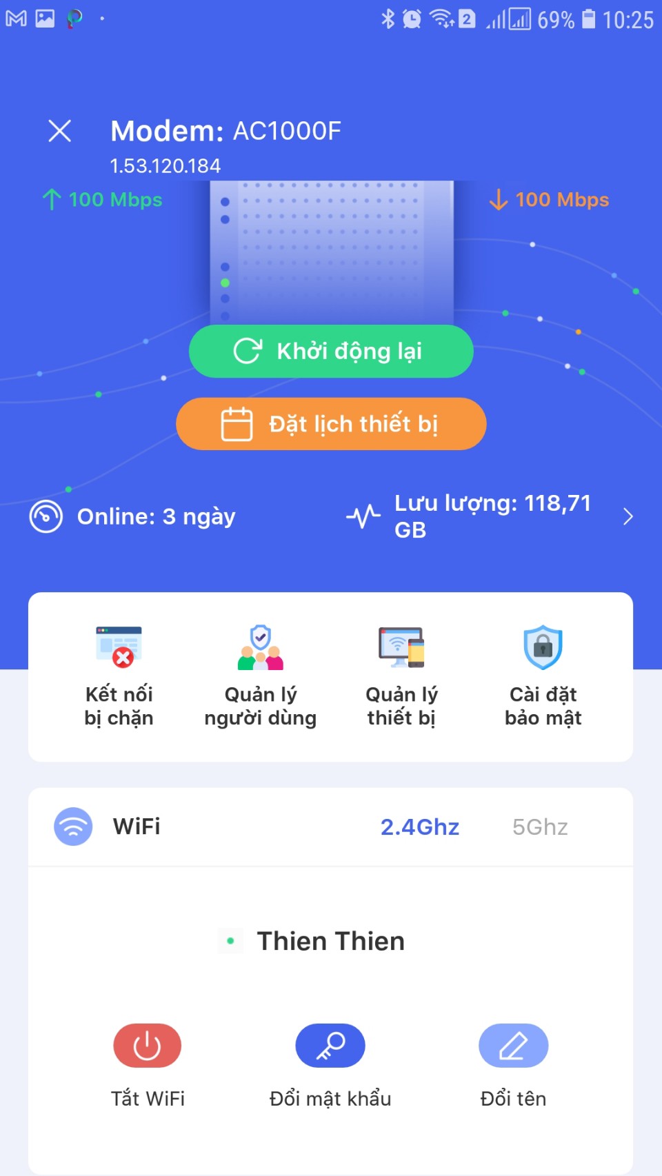 Quản Lý Wifi