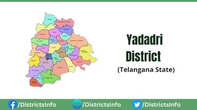 Yadadri District With Mandals