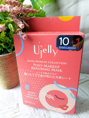 UJELLY SHEET MASK, UJELLY SHEET MASK MALAYSIA, PRODUK UJELLY, SHEET MASK, CARA PEMAKAIAN SHEET MASK, REVIEW , SKINCARE, SKINCARE ROUTINE , TIPS KECANTIKKAN, BEAUTY