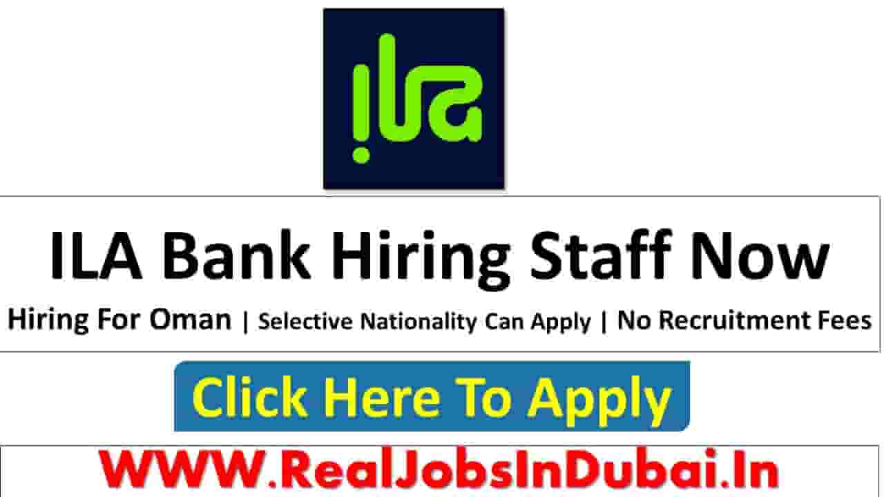 ILA Bank Careers Bahrain Jobs