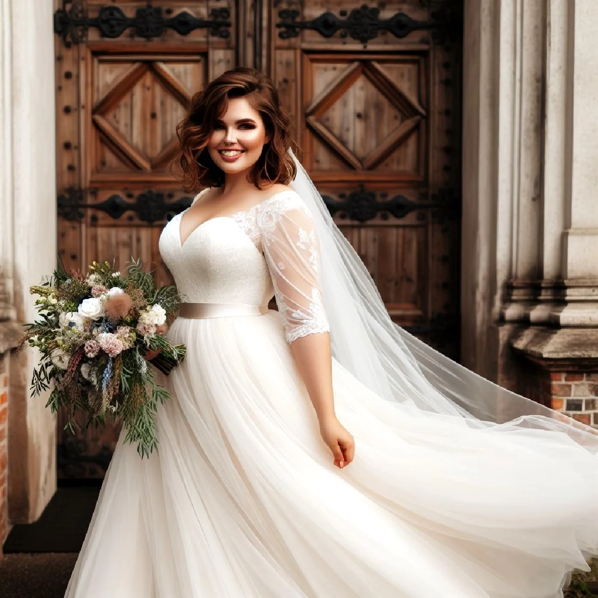 Vestidos de Noiva Plus Size de Casamento