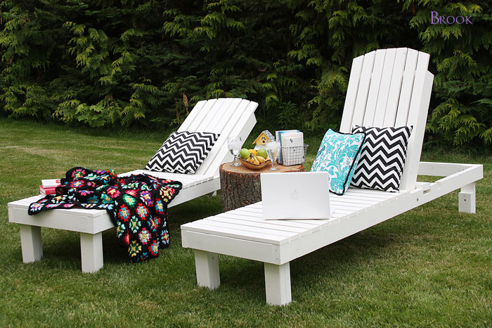outdoor deck chair plans