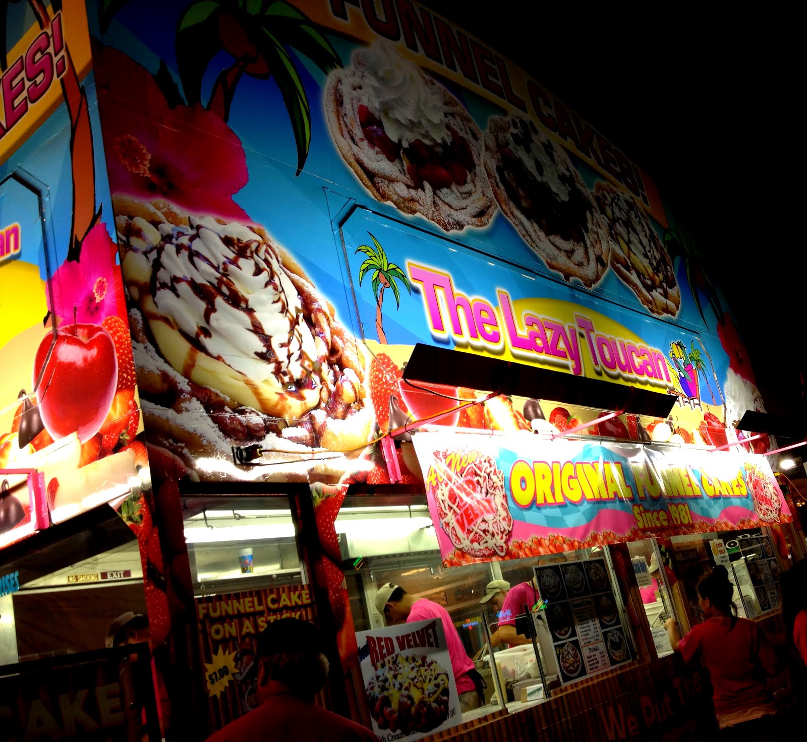 ... one thing at the OC Fair this year, and one thing only: a funnel cake