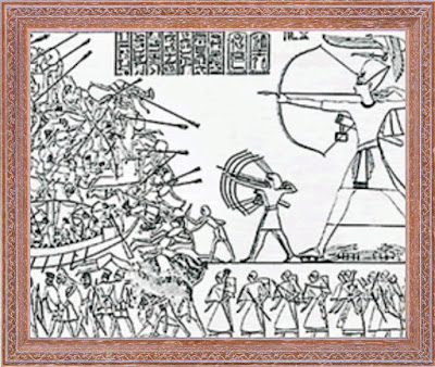 Pharaoh Wisely Defeated The Shardana