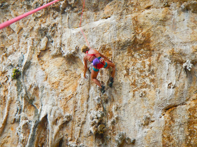 Escalade Sardaigne MILLENIUM Manu RUIZ