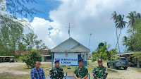 Danlanal Bintan Kunjungi Pos Binpotmar Lobam