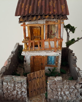 Miniature old town house