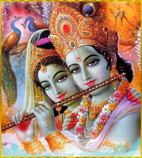 Beautiful Radha Krishna Image