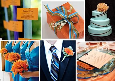 Wedding Color Combinations on Choosing A Color Scheme For Your Fall Wedding   My Wedding Reception